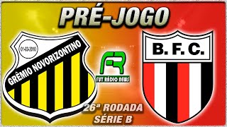 NOVORIZONTINO X BOTAFOGOSP l CAMPEONATO BRASILEIRO l NARRAÇÃO [upl. by Airehtfele]