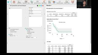 2 KaplanMeier Survival Analysis  Input Options [upl. by Eihtur]