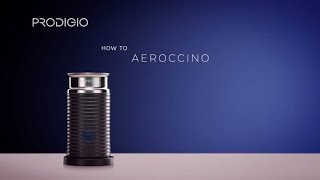 How To Use your Aeroccino with Prodigio amp Milk [upl. by Goldarina755]