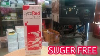 LycoRed Syrup daily health Supplement [upl. by Ydnas712]