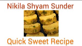 334Instant Sweet Recipe  Peda [upl. by Ardnak]