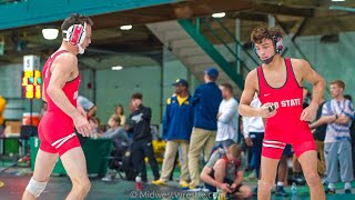 125 – Brady Koontz G Ohio State University vs Andre Gonzales R Ohio State University [upl. by Hailed]