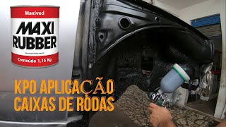 APLICAÇÃO DE KPO E WHASH PRIMER NAS CAIXAS DE RODAS DO VOYAGE [upl. by Leiahtan]