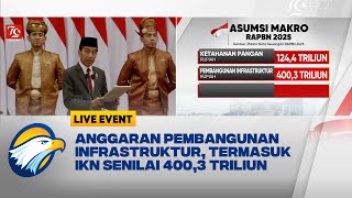 LIVE EVENT  Anggaran untuk Pembangunan Infrastruktur Termasuk IKN Senilai 4003 T [upl. by Wootan912]