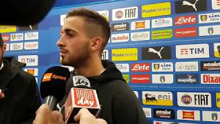 14112017 Amichevole Under 21 Italia – Russia 3 – 2 intervista Vittorio Parigini [upl. by Hyacinthia]