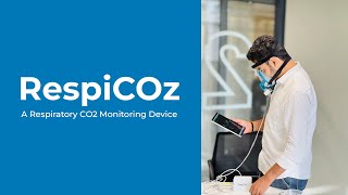 RespiCOz  A Respiratory CO2 Monitoring Device by Brainiac Healthcare capnography respicoz [upl. by Vanessa]