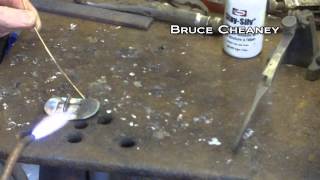 How to Silver Solder  Silver Steel and Copper [upl. by Litton970]