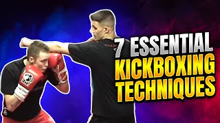 7 Essential Kickboxing Techniques  Greenwood Indiana Kickboxing [upl. by Ynaffit]