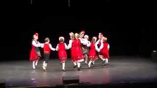 The Radost Folk Ensemble Young Dancers  Daichovo at NW Folklife 2015 [upl. by Ailuj]