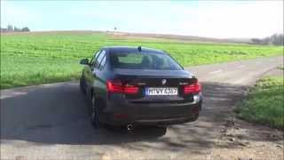 2014 BMW 318d F30 xDrive 143 HP Test Drive [upl. by Llemej]