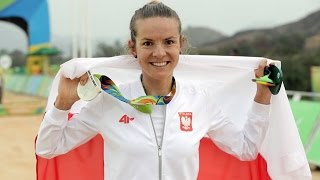 Maja Włoszczowska w Rio pojechałam idealnie jestem z siebie dumna  Sektor Gości odc 48 cz 13 [upl. by Mccartan]