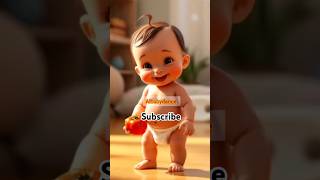 Ai Baby Dance  Aah Tomatar Bade Majedar 💃 cute love baby dance viralvideo viralshorts [upl. by Nonez]