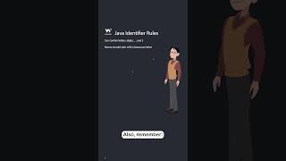 Java Variables  Part 6  Naming Rules  w3schools java programming [upl. by Spracklen]