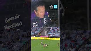 Still one of our favourite coach cam moments ever 😂 9WWOS NRL NRLGF [upl. by Ellehcil]