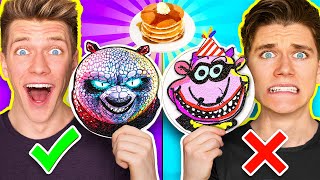 1000 BEST Pancake Art Challenges MUST SEE How To Make Kung Fu Panda amp Minecraft vs Roblox Art [upl. by Rugen]