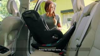 Nuna Revv Car Seat  Installation [upl. by Anivlem]