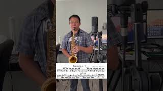 Paganini Caprice No 1 Alto Saxophone [upl. by Bertha]