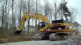 Cat 365C L et Komatsu PC220LC7 [upl. by Tema]