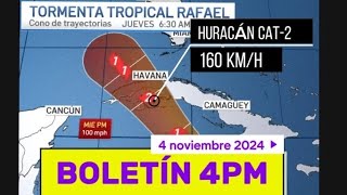 Ya tenemos la Tormenta Tropical Rafael y el NHC piensa que llega a Cuba como Huracan Categoría2 [upl. by Arze]