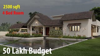 Nalukettinu പകരം  Trending Modern house design 20222500 sqft 4Bhk modern houseHome malayalam [upl. by Ijok141]