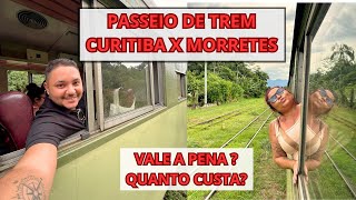 PASSEIO DE TREM CURITIBA MORRETES [upl. by Annaiek]