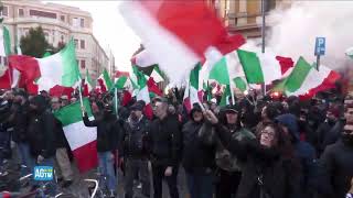 Bologna tensione per le manifestazioni contrapposte [upl. by O'Hara]