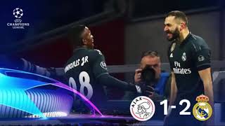 AJAX 1  2 REAL MADRID  REAL MADRID INMORTAL  PARTIDO COMPLETO [upl. by Gabrielle]