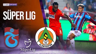 Trabzonspor vs Alanyaspor  SÜPER LIG HIGHLIGHTS  06032023  beIN SPORTS USA [upl. by Zelde]