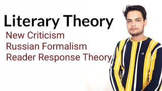 Literary Theory  New Criticism  Russian Formalism  Reader Response theory  post Structuralism [upl. by Navy]