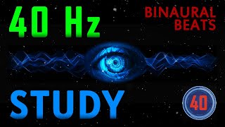 Pure 40 Hz Binaural Beats Boost Your Focus Memory and Concentration [upl. by Cornish253]