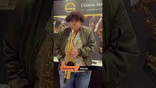 Beginner tenor saxophone Château Cheverny 21 Series CTS21L NAMM show 2024 shorts [upl. by Ashford645]