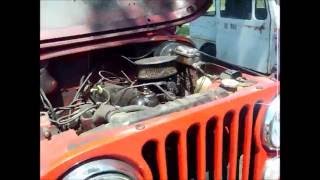 1975 jeep cj5 AMC v8 swap [upl. by Nahtan]