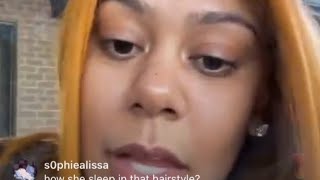 Karrahbooo IG live‼️ karrahbooo lilyachty fyp fypシ fypシ゚viral femalerapper trending concrete [upl. by Yedsnil]