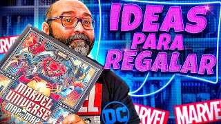 LIBROS Y COMICS DE MARVEL y DC PARA REGALAR [upl. by Annaerda539]