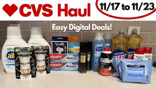 CVS Free and Cheap Digital Couponing Deals This Week  1117 to 1123  Easy Digital Deals [upl. by Aniger993]