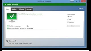 How To Permanently Disable Or Enable Windows Defender In Windows 81 and 10 [upl. by Cyndy257]