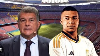 Mbappe ap kraze ekip Real Madrid la selon deklarasyon Joan Laporta Vinn tande sa li yo [upl. by Magbie260]