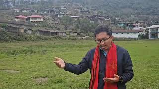 Shri Jamyang Tsering Namgyal Honourable MP of Ladak at my native place Gelling Village [upl. by Aiuoqes]