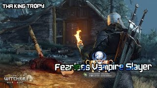 The Witcher 3 Wild Hunt  Fearless Vampire Slayer Trophy  Achievement Guide [upl. by Llewoh]