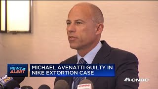 Lawyer Michael Avenatti guilty in Nike extortion case [upl. by Benetta]