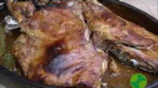 Chivo malagueño al horno  Recetas que te ayudan a adelgazar [upl. by Kloman]