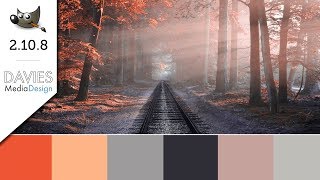 GIMP 210 Tutorial Create Custom Color Palettes amp Gradients [upl. by Comfort]