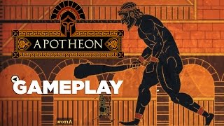 Apotheon Boss Fight Gameplay [upl. by Leno]