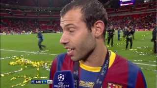 Mascherano after the Champions League Final LFC [upl. by Ainegul]