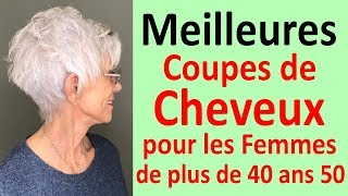 COUPES De Cheveux COURTES 2020 Pour Les Femmes âgées de 40 50 60 ans et plus [upl. by Marcy]