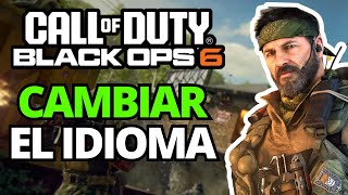 Cómo cambiar el idioma en COD Black OPS 6 [upl. by Aivila768]