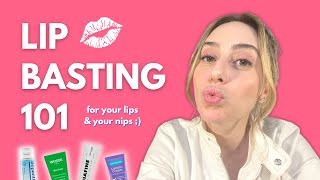 Lip Basting 101 for Dry Chapped Lips  Dr Shereene Idriss [upl. by Notlaw851]