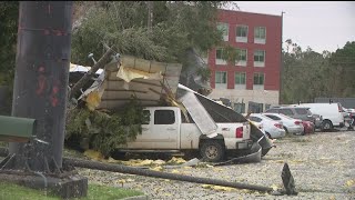 Residents process devastation in Valdosta Lowndes County after Helene tore through the area [upl. by Siahc]