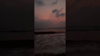 Evening Tides  Wadduwa Beach  Sri Lanka [upl. by Iniffit]