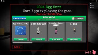 Piggy Book 2  100 Players all Egg Hunt Bunnies showcase [upl. by Zubkoff]